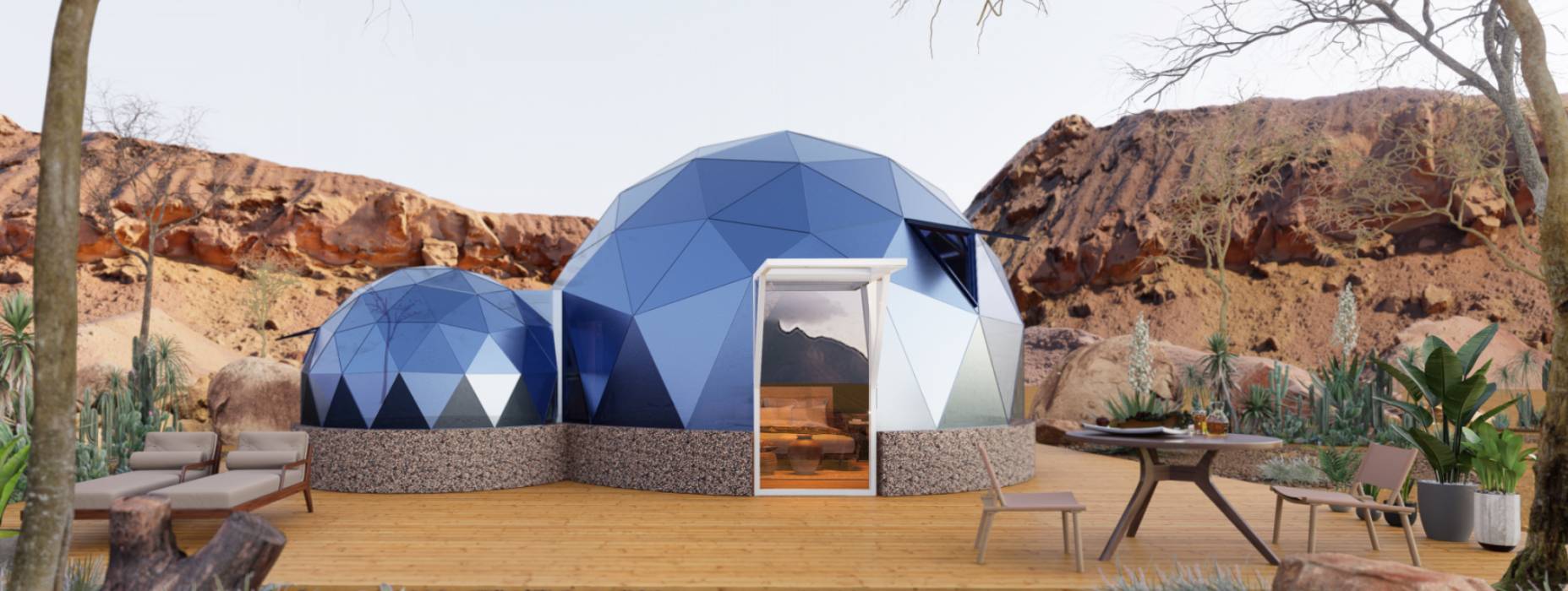 那坡县球形智能光伏玻璃星空房